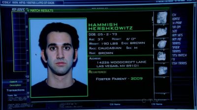 Our third victim's
name is Hammish Hershkowitz. - CSI: Crime Scene Investigation