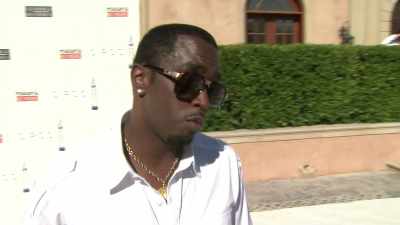 I was out here shooting a movie, and - Diddy: Monster's Fall