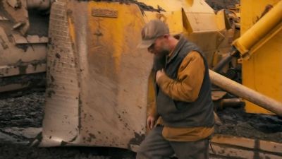 Over-revving
the engine has blown - Gold Rush