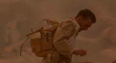 I was packing up
our base camp... - The English Patient