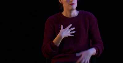 I was panicking
and touching my face a lot. - Great British Theatre