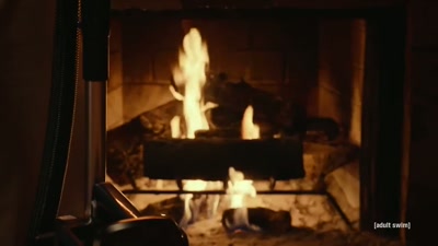 I had people checking in to
units that weren't cleaned, - Adult Swim Yule Log