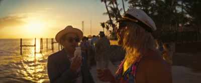 I had people giving speeches
and remembrance - The Beach Bum