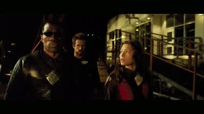 I picked Danica up in a barand spent the next five years playing hide and go suckas her little vampire cabana boyEventually Abigail found meSommerfield managed to treat me with a cure and now I kill themAnd that's basically turning a frown upside down - Blade: Trinity