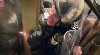 I was pinned
against the door frame. - Four Hours at the Capitol