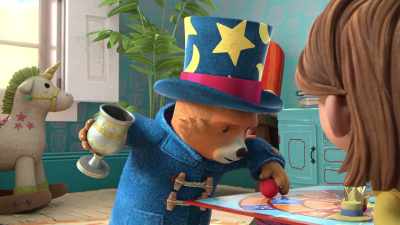 I place the ball
beneath the cup… - The Adventures of Paddington