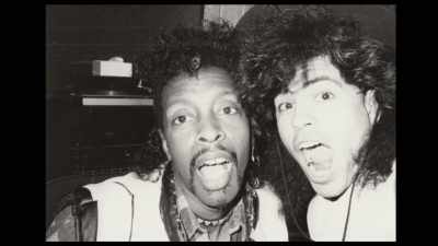 I was playing with George
Clinton and Bootsy Collins - Rumble: The Indians Who Rocked the World