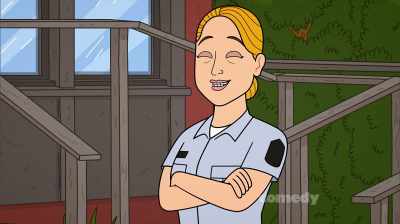 I prefer audio books because
you can close your eyes - Corner Gas Animated