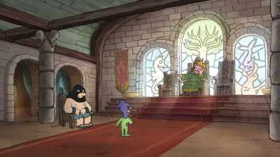 I prefer to stay safe
the old-fashioned way, - Disenchantment