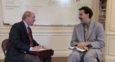 High five - Borat: Cultural Learnings of America for Make Benefit Glorious Nation of Kazakhstan