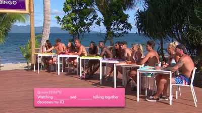 I PRIDE MYSELF ON KEEPING IT
REAL. - Love Island