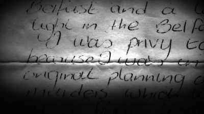 "I was privy to this info,
because I was - No Stone Unturned
