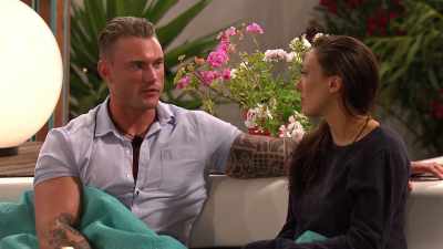 I probably shouldn't tell
you at the first night - Love Island