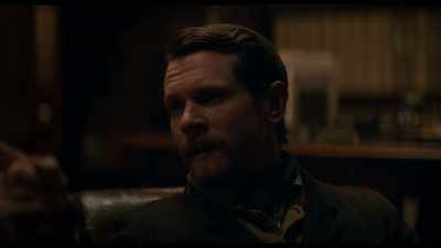 -I promise you that.
-I could shoot you dead. - The North Water