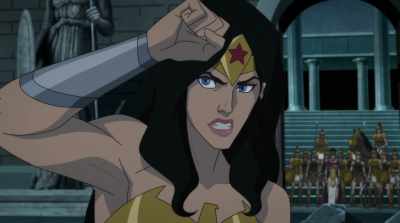 I promise to turn her to stone
before I take off her limbs. - Wonder Woman: Bloodlines