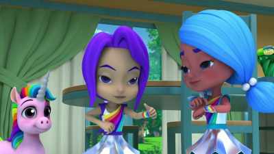I promise she will.
We're Rangers! We're on it. - Rainbow Rangers