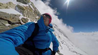 I promised Emily
I would be as safe as possible... - Kilian Jornet, Path to Everest