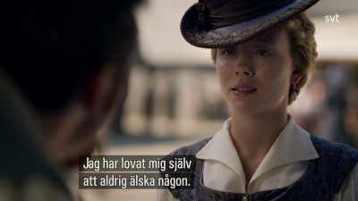 I promised myself I would
never love any person. - Jamestown