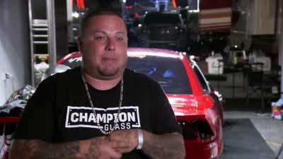 I pull in the burnout box, - Street Outlaws No Prep Kings Team Attack