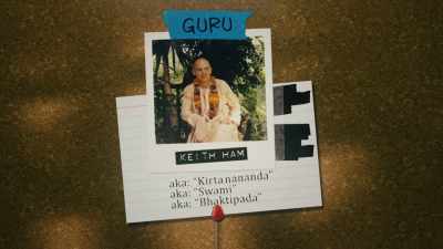I pulled up beside
him and I said, - Krishnas: Gurus. Karma. Murder.