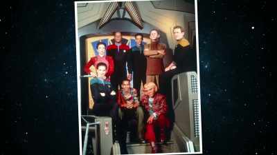 - I pushed hard for
geneviève bujold, - The Center Seat: 55 Years of Star Trek