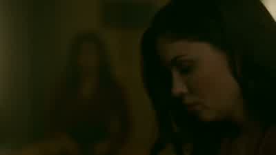 I put a basic boundary spell to keep her in. - Legacies