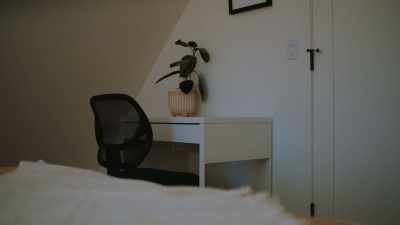 I put a desk in there for
when I need to do some work, - The Cabin Chronicles
