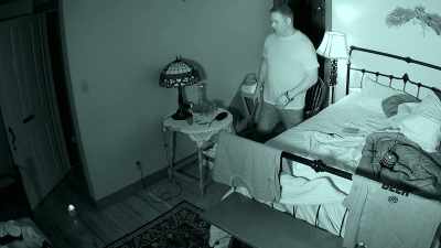 I put a motion detector
here in front of me, - 28 Days Haunted