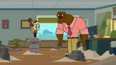 - I put Courtney's dream
couch up my nose, - Total DramaRama