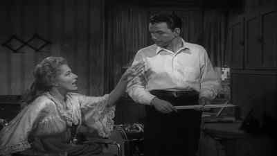 I put 'em there. - The Man with the Golden Arm