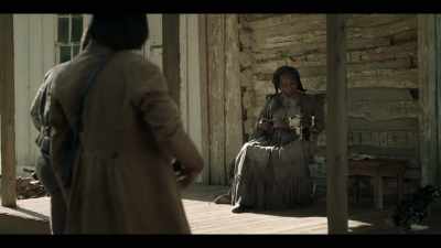 I put on my prettiest
hanging dress. - Lawmen: Bass Reeves
