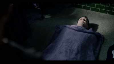 I put the coins on his eyes,
to close them, - Ordeal by Innocence