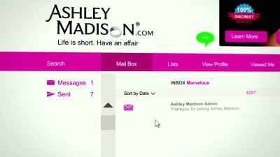I was questioning whether
I should waste any more money. - The Ashley Madison Affair