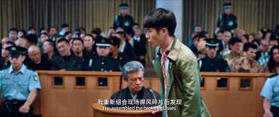 I re-assembled the broken glasses - Detective Chinatown 3