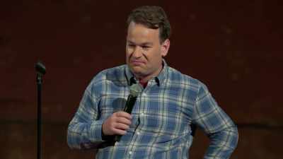 I read a story where a guy sneezed
on a plane, - Mike Birbiglia: Thank God for Jokes