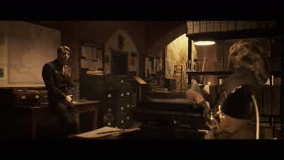 I read about what you did. - Captain America: The First Avenger