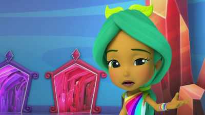 I read that sink holes
can get bigger - Rainbow Rangers