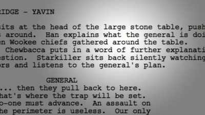 I read through it,
made some notes, broke it down, - Making Waves: The Art of Cinematic Sound
