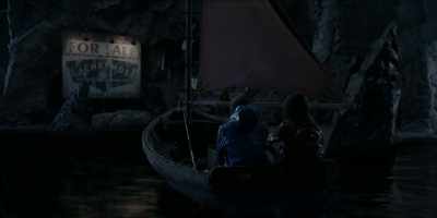 I read that when wind passes
through small spaces, like caves, - A Series of Unfortunate Events