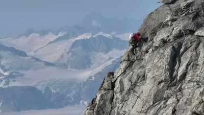 I realize the summit means
a lot more to me than - The Devil's Climb