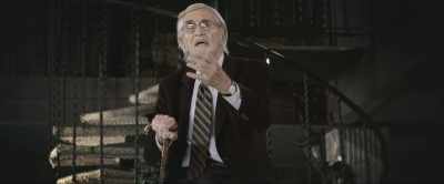 I realized he was a hologram
from a remote TV Sniggle. - Without Ward