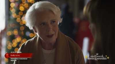 I realized that
even if she can't admit it, - Cranberry Christmas