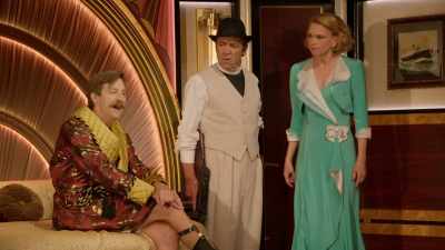 I really admire you enormously.
What's the expression? - Anything Goes
