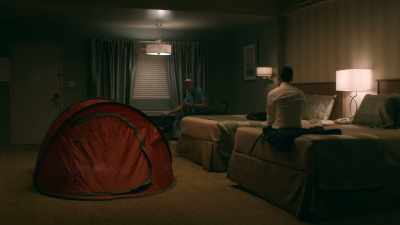 I really am almost done.
I'll-- I'll be right back. - Room 104