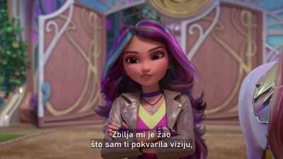 I really am sorry
that I messed up things with your vision, - Unicorn Academy