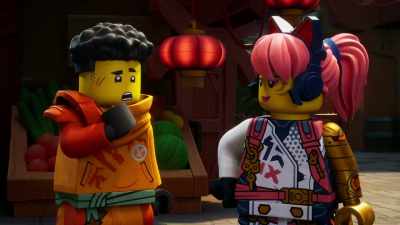 I really didn't think
a human could dance like that. - LEGO Ninjago: Dragons Rising