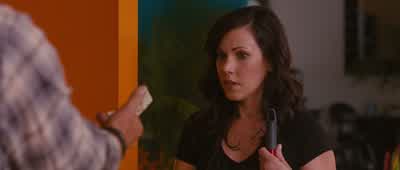 Go on. Take it. Now, how about a smile? Look at you light up a room. I'm gonna have a hard time forg - Identity Thief