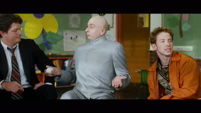I just think like he hates meI really think he wants to kill meNow Scott we don't want to kill each other in hereWe might say that we do sometimes but we really don'tActually the boy's quite astuteI really am trying to kill him but so far - Austin Powers: International Man of Mystery