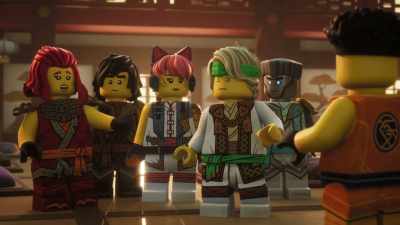 I really thought being a Ninja
would involve way more smoke bombs. - LEGO Ninjago: Dragons Rising