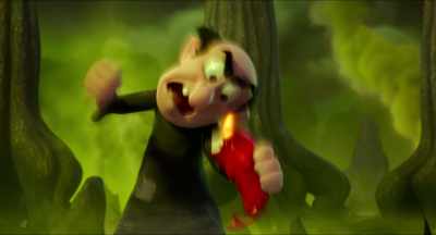 I really wanted this sequence to feel like, - Smurfs: The Lost Village